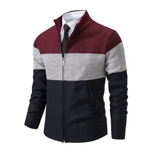 Suéteres tipo cárdigan con forro polar y cremallera completa, de alta demanda, ajuste regular informal, de punto de algodón, para hombre y mujer - Product Image 1