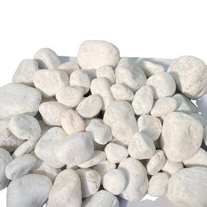 Marble Tumble White Pebbles White <b>Stones</b> <b>Landscape</b> - Product Image 1