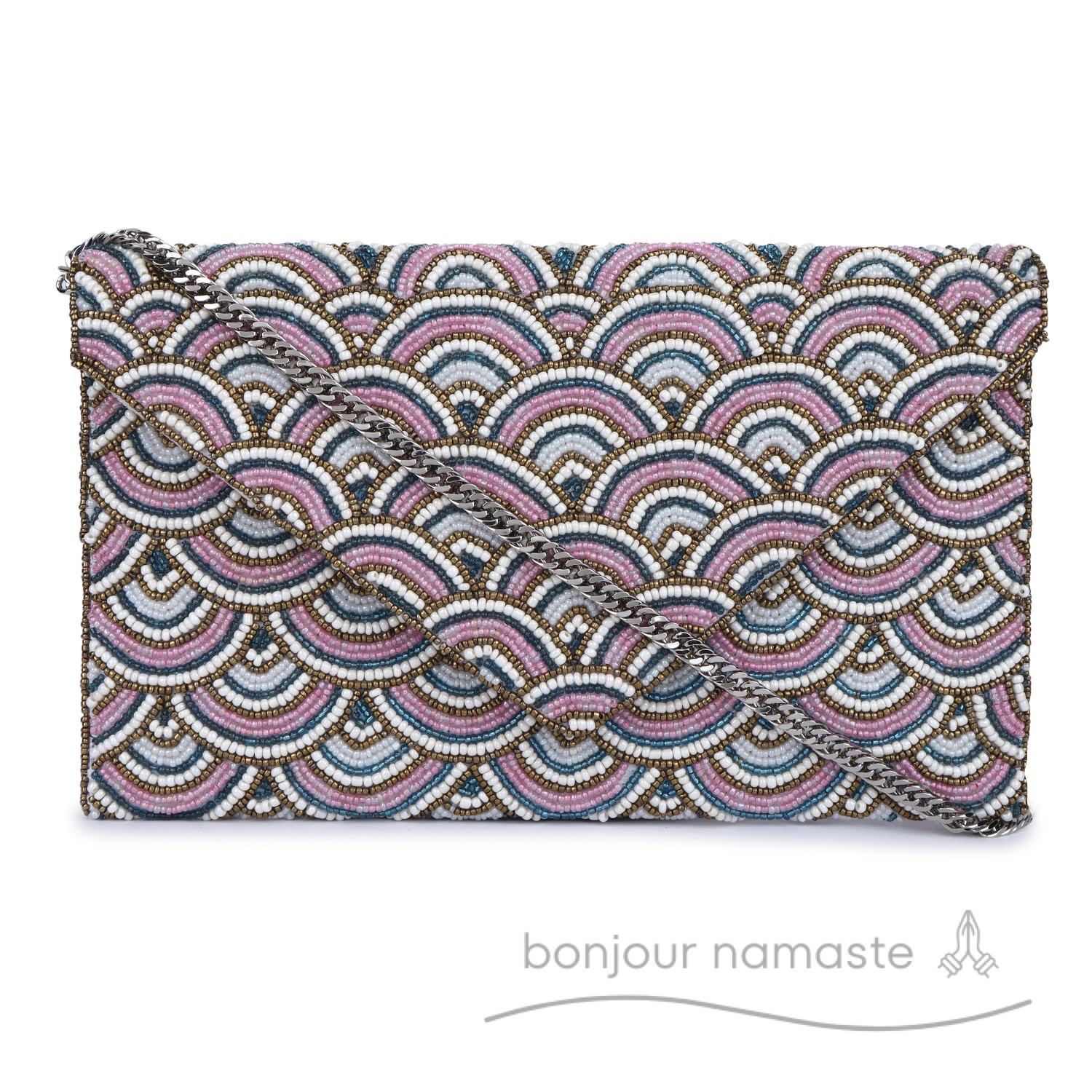 Multicolor (White, maroon and gray)