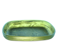 Nouveautés ART INDIEN EXOTIQUE Porte-savon en résine au design personnalisé Porte-savon ange fait main Plateau à savon Taille personnalisée Coloré