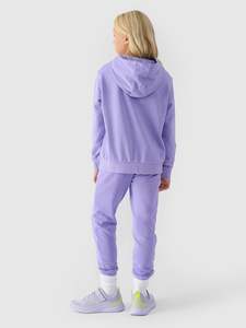 Venta al por mayor premio personalizado chica pulóver con capucha chándales de calidad superior transpirable ropa casual pulóver chándales para niñas - Product Image 4