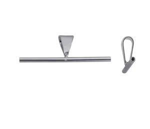 Convertitore per Spilla e Ciondolo in Argento 925 Beadsnice, Foro 12/19/31mm, 1.4mm e 1.8mm, Venduto Singolarmente - Product Image 1