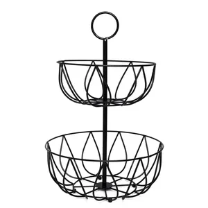 Nordic Style Silver Metallic Wire Fruit Serving Bowl, Bulk Decorative Centerpiece Bowls for Hotels, Restaurants & Table Decor - Product Image 6