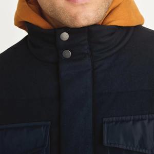 Meilleures ventes de doudoune d'hiver pour hommes, nouveauté, doudoune imperméable à manches longues avec tissu en duvet de haute qualité - Product Image 4