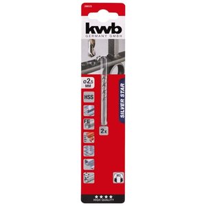 Juego de brocas de 2 piezas Kwb (2,5 mm) Silver Star 206525 para metal - Product Image 2