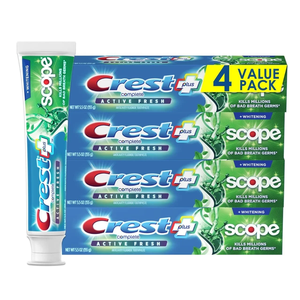 Dentifrice Herbal Complet Active Fresh + Blanchissant avec Nettoyage en Profondeur 5,5 oz (Lot de 4) - Product Image 5