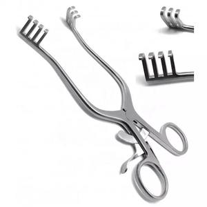Écarteurs Weitlaner 4.5 "/5.5"/6.5 "/7" Blunt 3x4 Prong Instruments chirurgicaux vétérinaires en acier inoxydable Écarteur à retenue automatique - Product Image 2