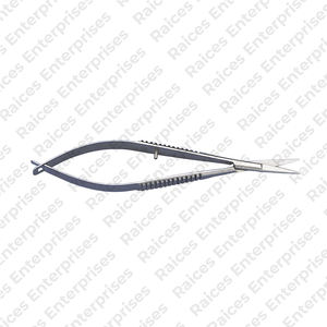 Ciseaux de capsulotomie de fabrication professionnelle avec embouts inclinés Prix usine Ciseaux de capsulotomie Vanna pour Instrument médical - Product Image 3