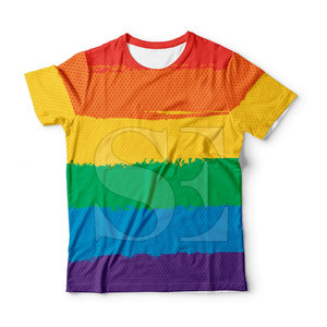 Camisetas de manga corta para hombre de alta calidad Diseño personalizado Sublimación Impreso Cuello redondo Secado rápido y características ligeras - Product Image 1