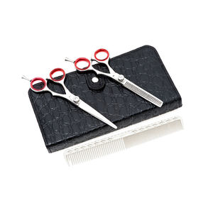 Kits de ciseaux | Salon de coiffure et salon de coiffure Ciseaux de coupe et d'amincissement avec étui à fermeture éclair - Product Image 5
