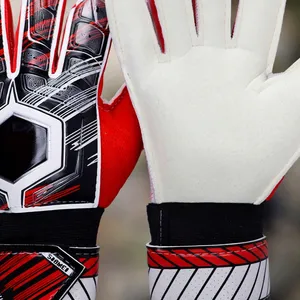 Guantes de Portero de Fútbol Unisex Racbo Impex, Material de Látex, Correa de Muñeca Ajustable, Cierre de Gancho y Bucle, para Entrenamiento - Product Image 2