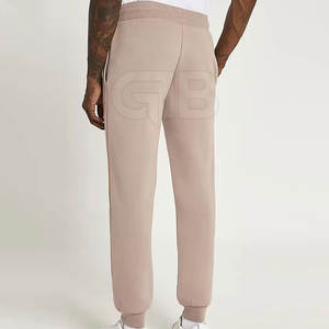 Meilleures ventes de pantalons de survêtement pour hommes à la mode Slim Fit Casual Wear confortable taille moyenne léger 100% coton coloré droit - Product Image 5