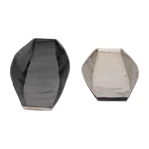 Bandeja Metálica Premium Hecha a Mano para Uso en Hoteles y Restaurantes, Pulida, Dorada, con Diseño Floral, Bandeja Metálica Segura de Zahid Exports - Product Image 5