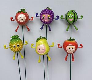 Design innovant 6 pièces ensemble <span class=keywords><strong>de</strong></span> bâtons <span class=keywords><strong>de</strong></span> jardin piquets <span class=keywords><strong>de</strong></span> fruits décoratifs pour légumes décoration étanche pour Pot <span class=keywords><strong>de</strong></span> fleur <span class=keywords><strong>de</strong></span> cour extérieure - Product Image 1