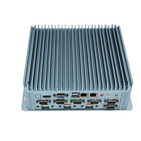 Nuovo Mini PC Industriale Fanless Economico con Processore Intel Core i5, Server Computer Embedded, Firewall Pfsense, DDR4, Router Linux
