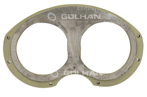 Putzmeister Wear Plate Slim 276313000, 406928, 271070005 <b>Concrete</b> <b>Pump</b> Made in Turkey. DN 250 DURO 22 (FOR SMALL MOUTH S-VALVE) - Product Image 3