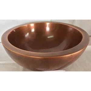 Bassin rond en cuivre ECM C-16 14 - Product Image 1