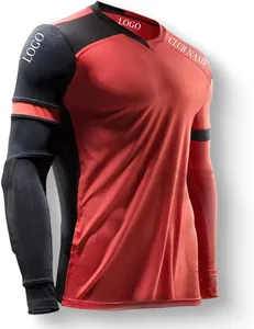 Maglie da portiere personalizzate 2024 abbigliamento da uomo a manica lunga Standard da calcio
