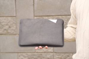 Housse pour ordinateur portable élégante en cuir véritable Style professionnel pour le travail de bureau, l'école et les GLS-0254 de trajet quotidiens - Product Image 5