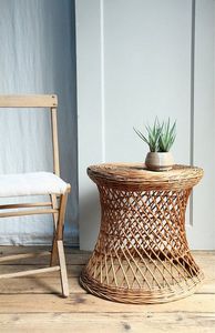 Meubles d'extérieur en rotin naturel de style élégant Table et chaise de détente pour balcon et cour Patio Table et chaise en rotin faites à la main - Product Image 6