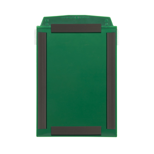 Portadocumenti con flap protettivo, magnetico, DIN A4 verticale, Verde, 4 strisce magnetiche, 10 pz / confezione. - SD4M/4211-05 - Product Image 2