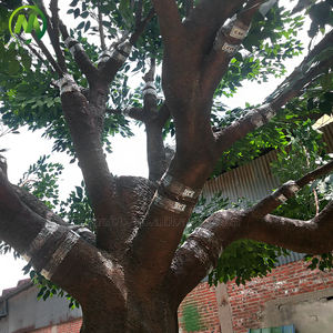 Arbre artificiel en fibre de verre personnalisé, écologique, grand format, effet ombrage intense, Ficus vert simulé, Arbre de Banyan - Product Image 4