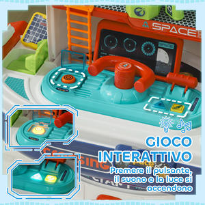 AIYAPLAY 21-Piece <b>Space</b> Theme <b>Toy</b> Workbench with Sounds and Lights, PP and GPPS, 45.5x24x52.5cm - Product Image 5