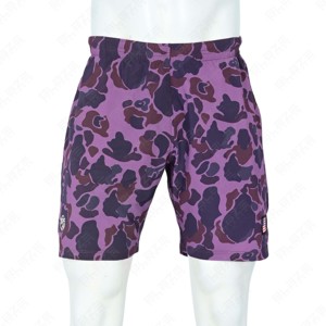 กางเกงกีฬาขาสั้นชายพิมพ์ลายลำลองฤดูร้อนปรับแต่งได้น้ำหนักเบาหรูหราระบายอากาศได้ป้องกันรอยยับใส่สบาย - Product Image 4