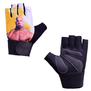 Guantes de entrenamiento de color sólido con logotipo personalizado de alta calidad para culturismo y levantamiento de pesas Recién llegado Equipo de ejercicio - Product Image 4