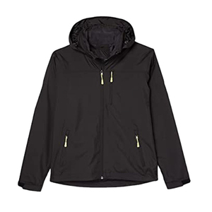 Venta al por mayor en blanco personalizado pulóver chaqueta cortavientos sudaderas con capucha para hombre cremallera lateral con bolsillos chaqueta impermeable chaqueta acolchada - Product Image 3
