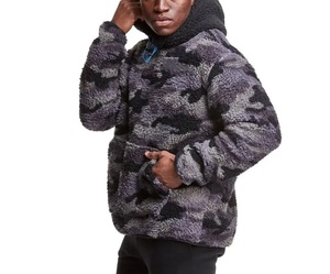 OEM vente en gros 2025 personnaliser lâche épais lourd Ninja sweat à capuche polaire sweats visage couverture masqué Sherpa Ninja sweats à capuche pour garçons - Product Image 2