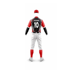 Uniformes de baseball personnalisés pour équipe, prix bas, nouveau motif, uniformes de baseball en jersey par sublimation, ensembles, service OEM personnalisé - Product Image 2