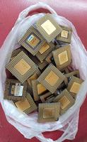 Déchets de CPU en céramique abordables pour la récupération de l'or, déchets électroniques de haute pureté, approvisionnement en vrac en stock pour une expédition rapide dans le monde entier