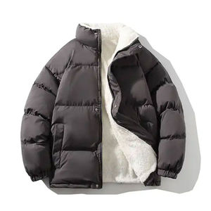 Abrigo de plumón de alta calidad, chaqueta acolchada de burbujas de invierno de lana gruesa para exteriores, nuevo estilo, productos de calidad superior de talla grande para hombres de invierno - Product Image 4