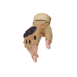 Guantes asequibles Protección de medio dedo Guantes de Tiro Táctico Nudillos duros Guantes de Tiro Táctico - Product Image 4