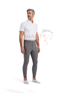 Culotte d'équitation pour hommes Coutures renforcées Durable Élégant Culotte d'équitation pour hommes Slim Fit Confortable Pantalon équestre Respirant - Product Image 4
