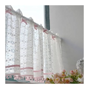 Ultime marque vente chaude 2024 résistant à l'usure chambre rideaux ménage cuisine accessoire fenêtre lin respirant court rideau - Product Image 6