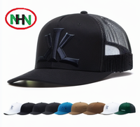 Gorra de Béisbol de 6 Paneles con Logotipo Personalizado Bordado a Mano de Alta Calidad, Imagen de Fruta, Gorras Trucker de Tela Común 100% Algodón