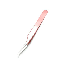 Pinzas de extensión de pestañas de instrumento de belleza a la venta/diseñe sus propias pinzas de pestañas con logotipo para salón - Product Image 2