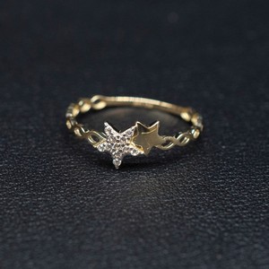 Bijoux exceptionnels pour les femmes bague de mode avec 925 bijoux uniques en argent sterling plaqué or Design Stare tendance - Product Image 4