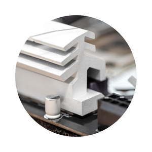 Extrusiones de aluminio personalizadas de fábrica de Vietnam OEM 6063 T5 acabado anodizado o recubrimiento en polvo para uso en marcos industriales - Product Image 1