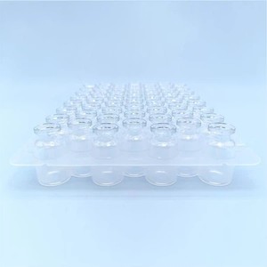 Flacons en verre ouverts stériles de 2 ml RTF/RTU pour sérum, en verre ambré transparent, pour pharmacies et produits pharmaceutiques - Product Image 4