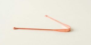 Traditional Style Copper Tongue Cleaner For Morning <b>Oral</b> Cleaning Supporting Healthy Lifestyle And Ayurveda Practice - Product Image 3
