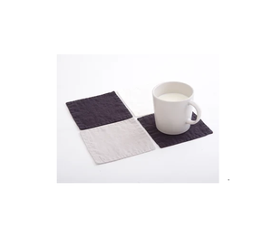 Sous-verre en lin de bonne qualité, sous-verre en lin personnalisé, artisanat pour taille sur mesure, produit le plus vendu - Product Image 5