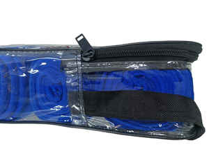 Vendajes de lana polar de caballo 4 pcs/set 3m de longitud y 4 \ "de ancho azul real con colores personalizables OEM/ODM disponible - Product Image 6