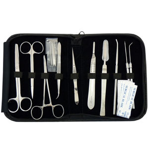 Kit d'instruments chirurgicaux Kit de dissection en acier inoxydable avec ciseaux de pansement Pince à moustiques et poignée BP Source d'alimentation manuelle - Product Image 1