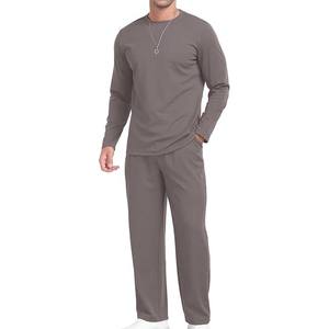 Ensemble de survêtements 2 pièces pour hommes, sweat-shirt à manches longues, pantalons de survêtement de jogging, tenues de survêtement - Product Image 5