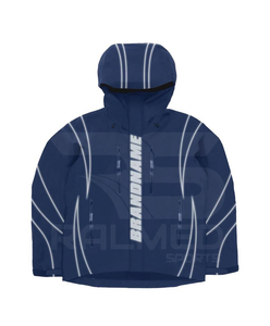 Conjunto Deportivo Cortavientos de 2 Piezas, Pantalón con Cordón y Chaqueta con Capucha, Paneles con Líneas Reflectantes, Chándal Cortavientos para Hombre - Product Image 4