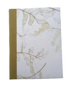 Bela cor cáqui espinha creme cor natural folhas de impressão de papel álbum de fotos