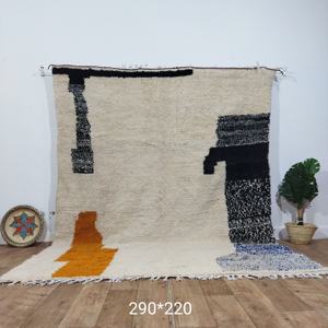 Tapis marocains faits à la main en laine, authentiques tapis berbères, laine naturelle, artisanat artisanal, taille et couleurs personnalisables, haute qualité - Product Image 1